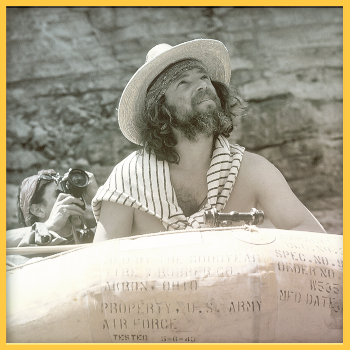 Jack Loeffler on the San Juan River in 1971 Credit: Photo Courtesy by Terrence Moore