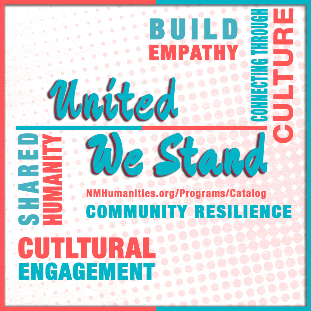 word cloud graphic for United We Stand