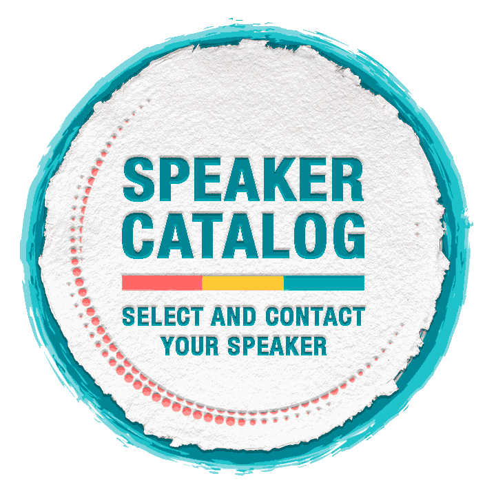 clickable button to go to speaker catalog to select and request contact info for your selected speaker