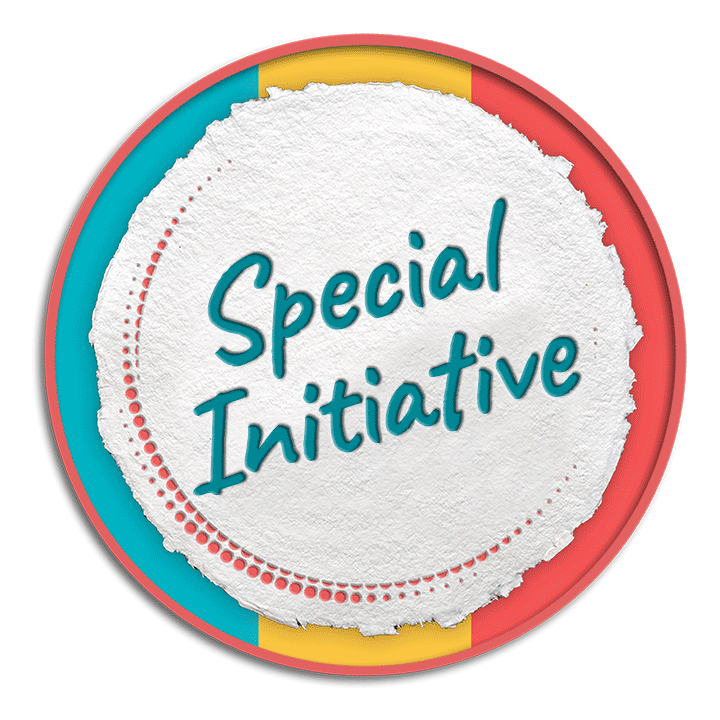 graphic that says "special initiative"