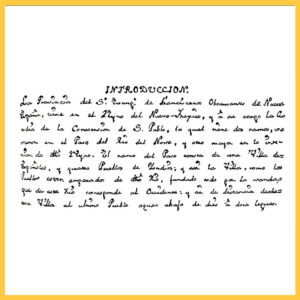 Source: Missions of New Mexico, 1776; edited and annotated by Eleanor B. Adams and Fray Angelico Chavez; Albuquerque, NM, University of New Mexico Press, 1954; pg. 9.