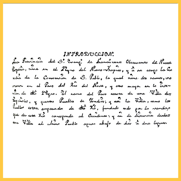 Source: Missions of New Mexico, 1776; edited and annotated by Eleanor B. Adams and Fray Angelico Chavez; Albuquerque, NM, University of New Mexico Press, 1954; pg. 9.